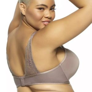 NWT Paramour full figure every day, T-shirt, bra, lace detailed size 42C